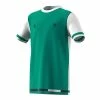 Adidas Boys Roland Garros Tee- Core Green/White