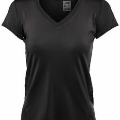 Lucky In Love Women's Varsity Cap Sleeve - Black