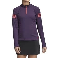 Adidas Women's Club 1/4 Zip Midlayer Tennis Top