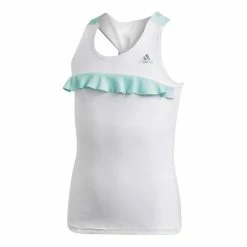 Adidas Girls` Ribbon Tennis Tank