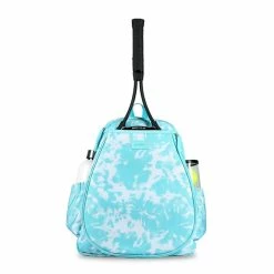 Ame & Lulu Game On Tennis Backpack (Aqua Tie Dye)