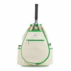 Ame & Lulu Hamptons Tennis Backpack (Limeade)