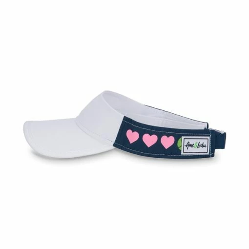 Ame & Lulu Little Love Visor (Hearts) -Tennis Racquets shop LLV164 2T