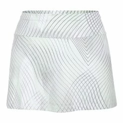 TAIL Women`s Yves 13.5 Inch Tennis Skort Enchantment Honeydew